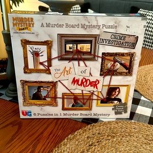 NWT! Murder Mystery Party Puzzle!